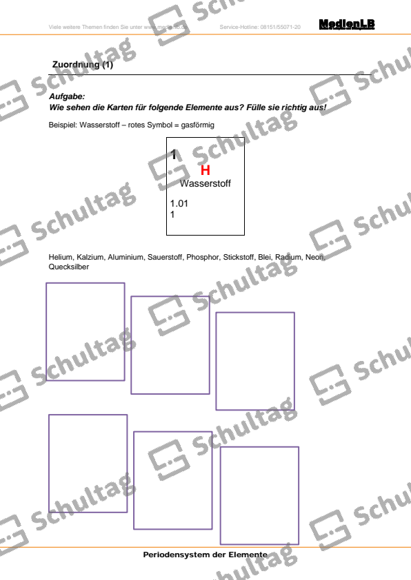 Elemente Der Mathematik 9 Periodensystem (Sammlung) – Schultag