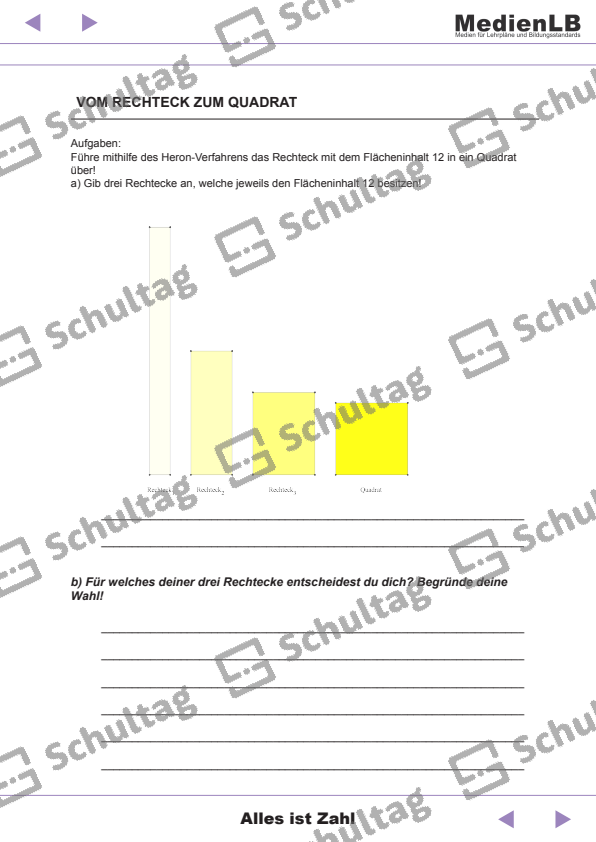 Quadratur Des Kreises Einfach Erklärt www.schultag.com