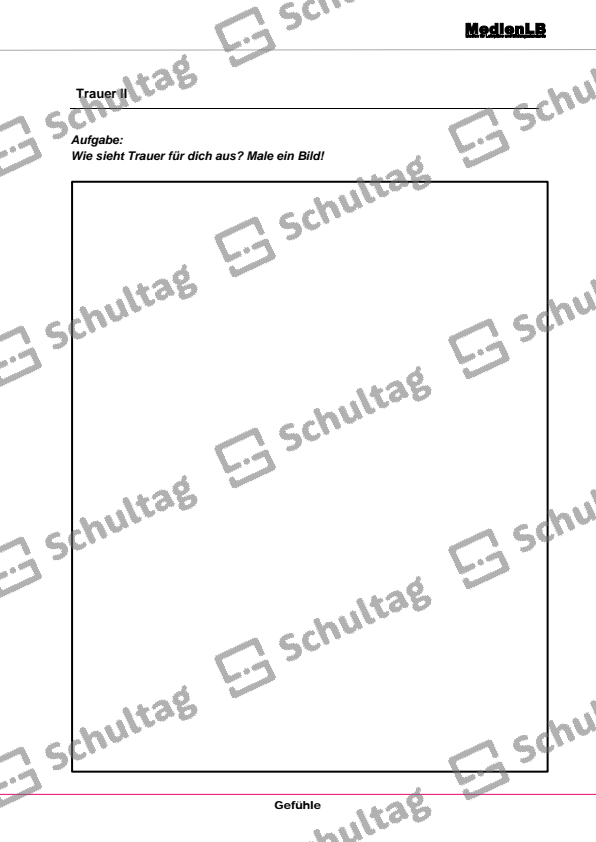 Trauer I Schultag