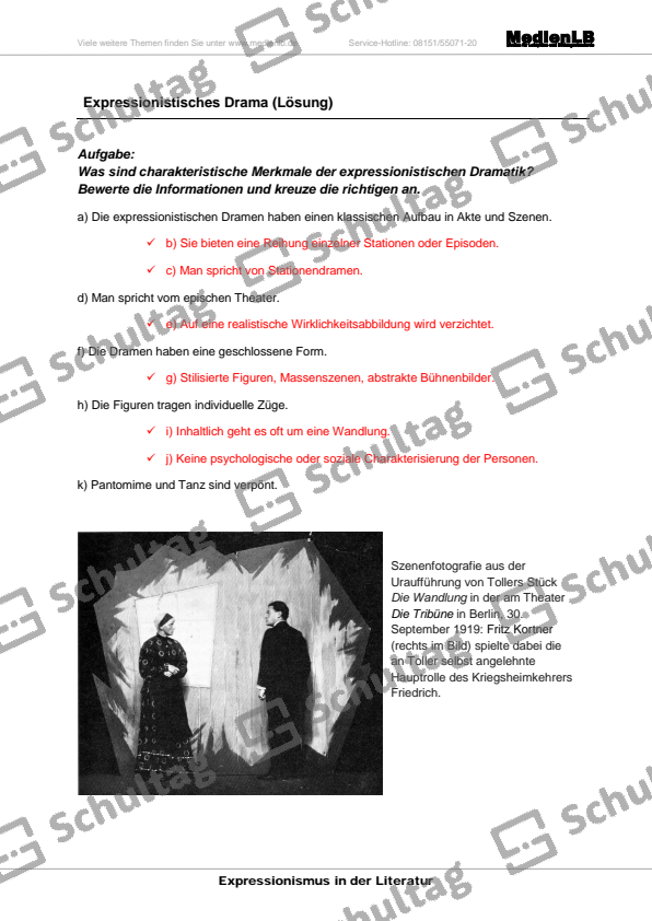 Expressionistisches Drama Schultag expressionistisches-drama-schultag