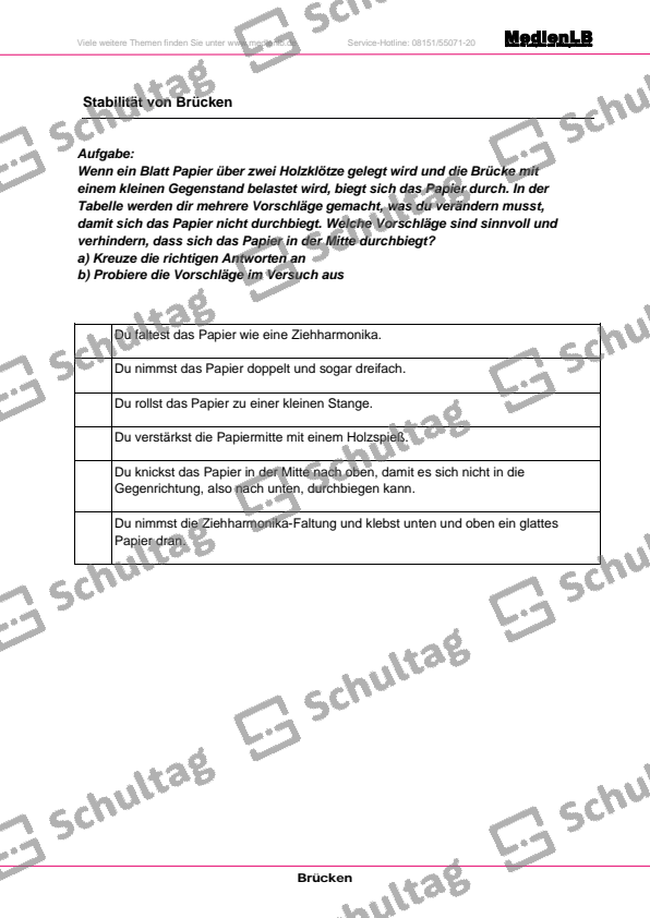 Brücken (Sammlung) – Schultag