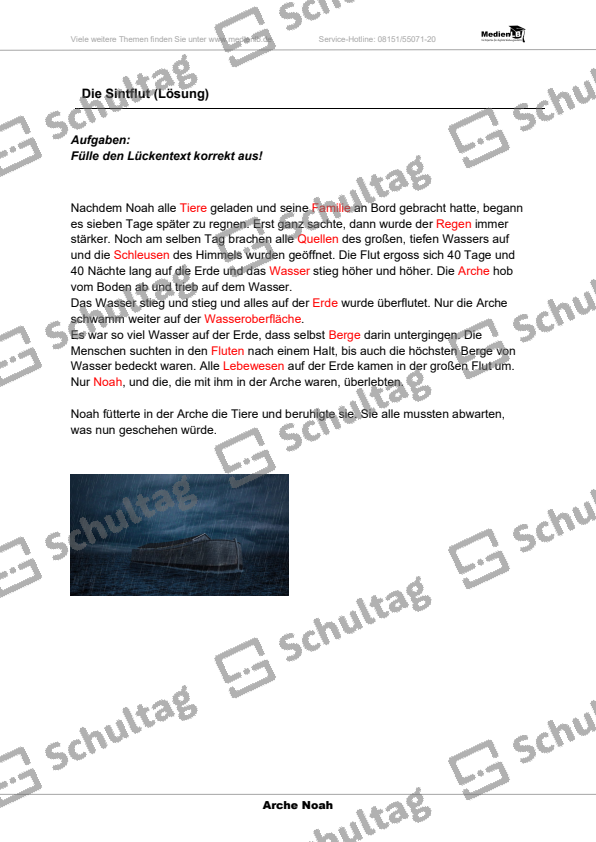 Nach Mir Die Sintflut Bedeutung Die Sintflut – Schultag