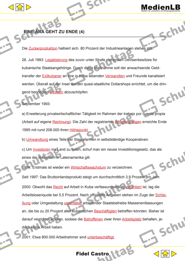 EINE ÄRA GEHT ZU ENDE – Schultag
