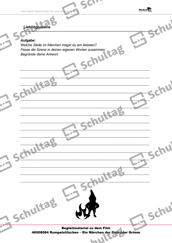 Rumpelstilzchen (Sammlung) – Schultag