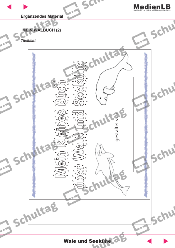 MEIN WALBUCH Schultag