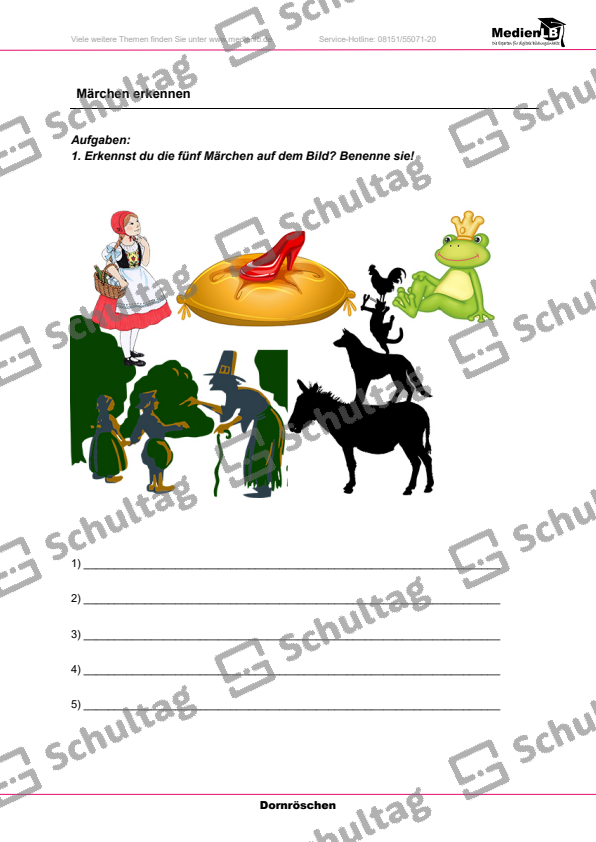 Inhalt – Schultag